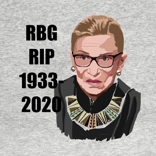 RBG RIP 1933-2020 by MamaODea